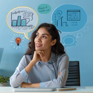woman entrepreneur design thinking