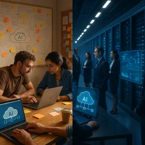AI deployment: small business vs large enterprise